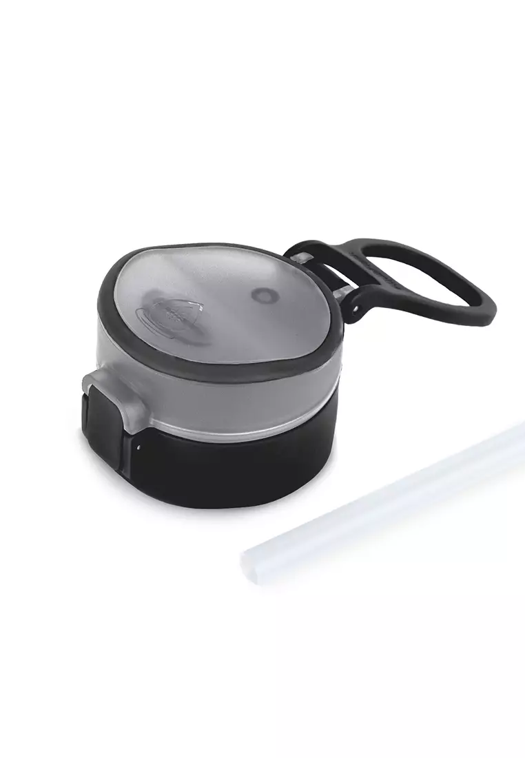 24oz Silver Steel Sip Bottle