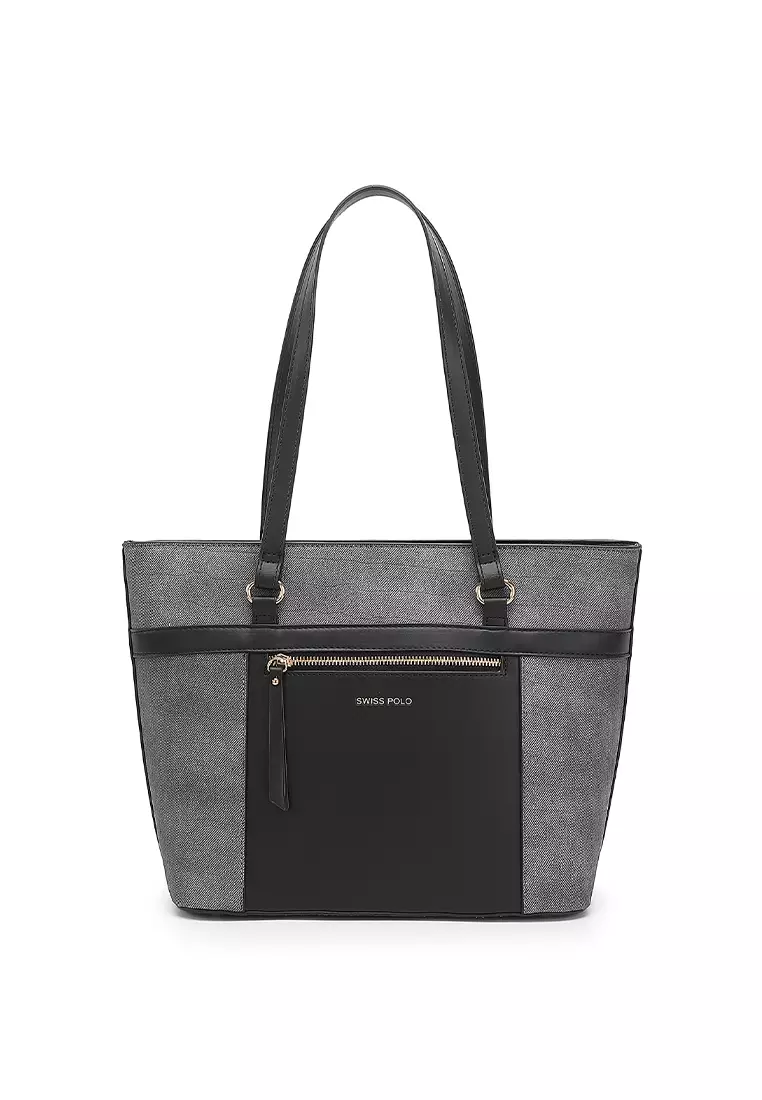 Women's Tote Bag / Shoulder Bag - Black