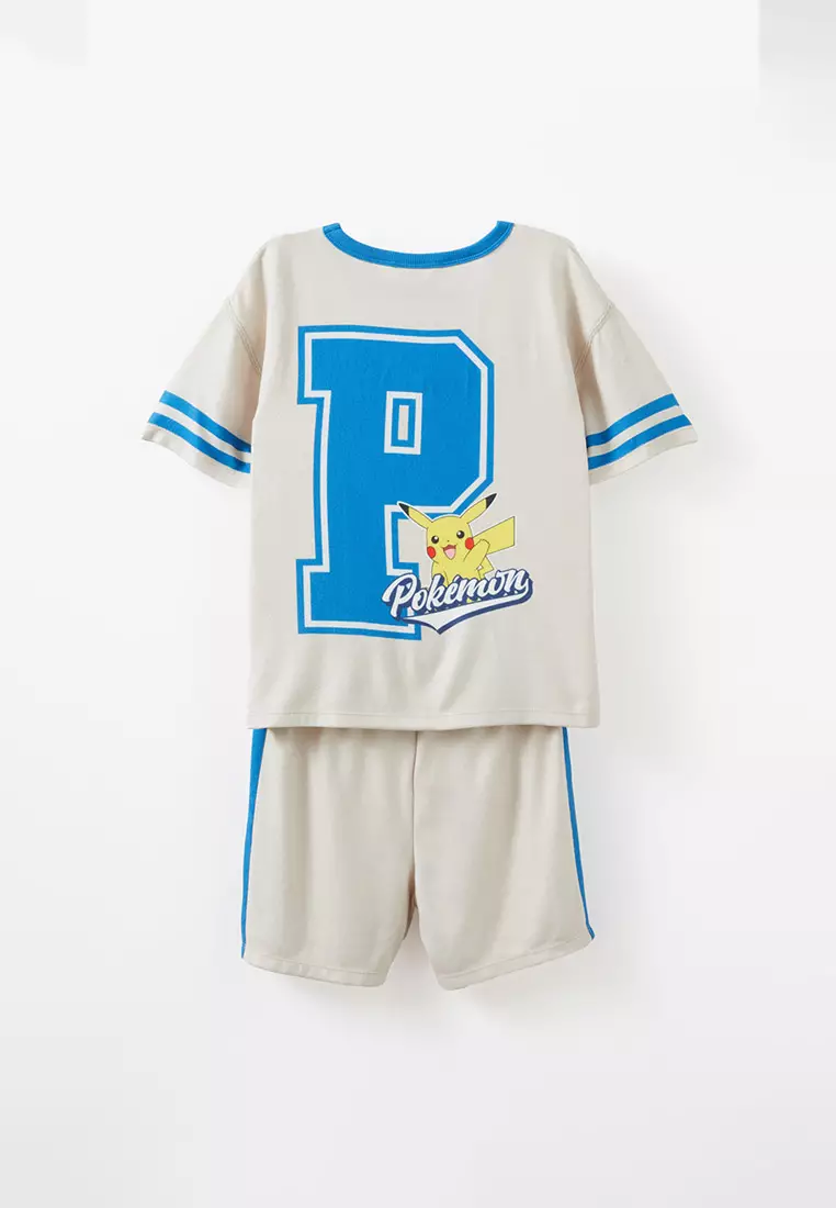 Damon Short Sleeve Pyjama Set Licensed