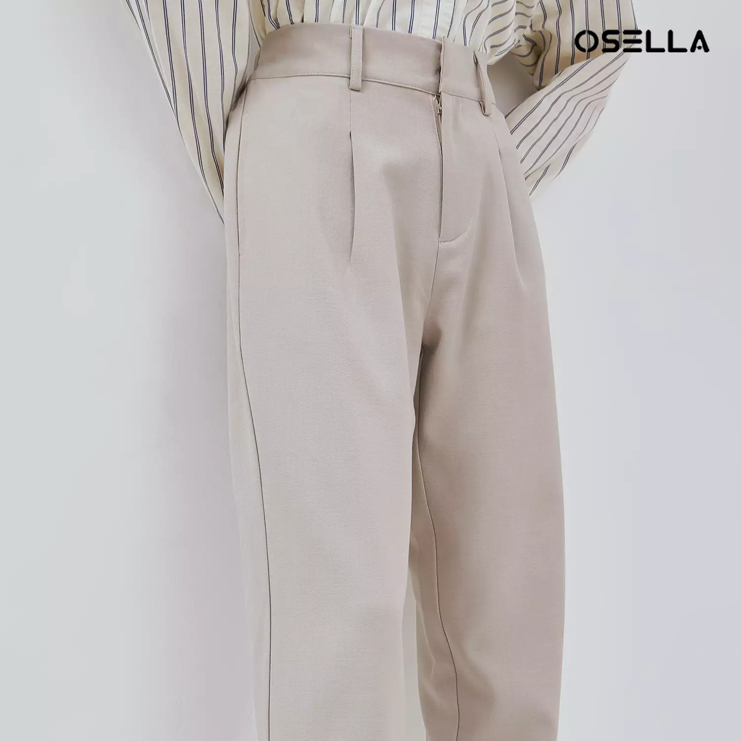 [NEW] Osella Kimmy Wide Leg High-Waist Trousers 2181500545 | Celana Panjang Wanita