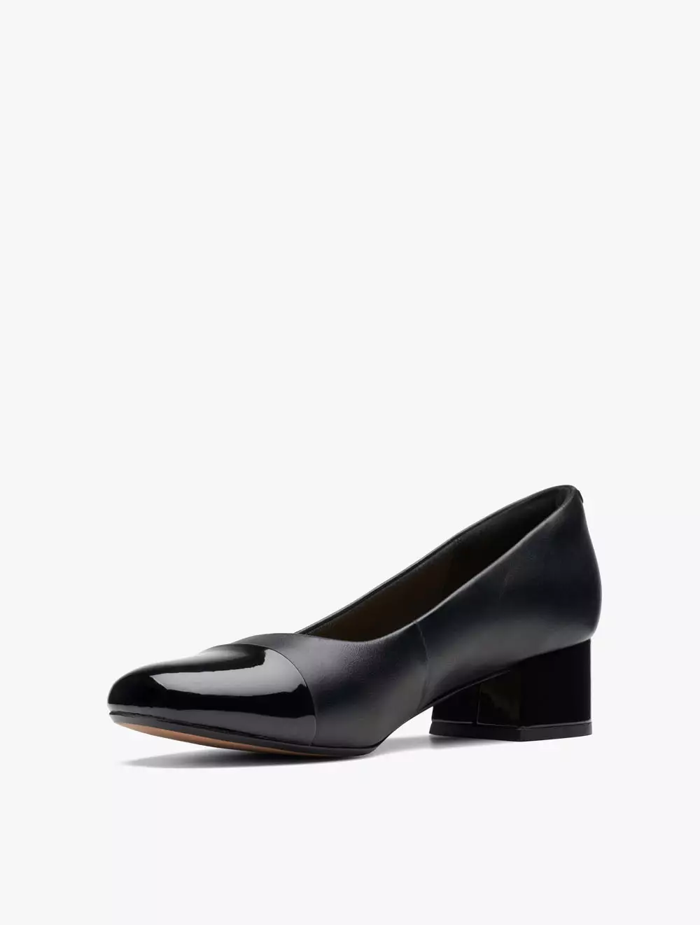 Clarks Marilyn Sara Women's Heels- Black Combi - Black