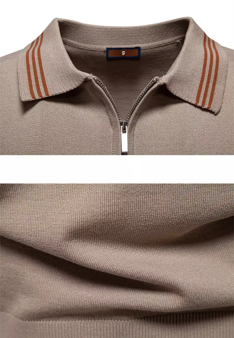 商務條紋Polo衫 AX-PSD8047