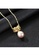 Rouse gold S925 Pearl Geometric Necklace 1B182AC8100A7BGS_4