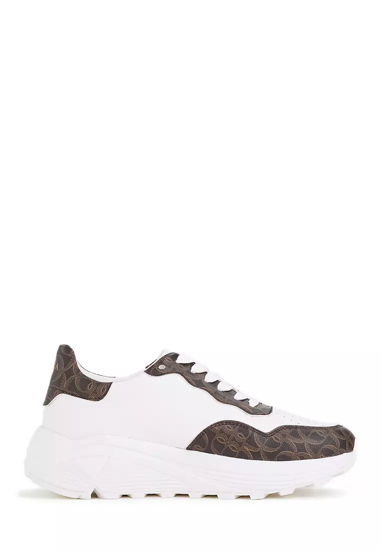 Discount on BONIA  shoes - SKU: Dark Coffee Olivia Sneakers