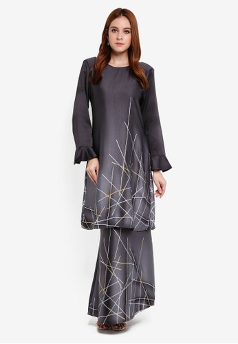 Jual Gene Martino Batik Abstract Kurung Modern Original Zalora