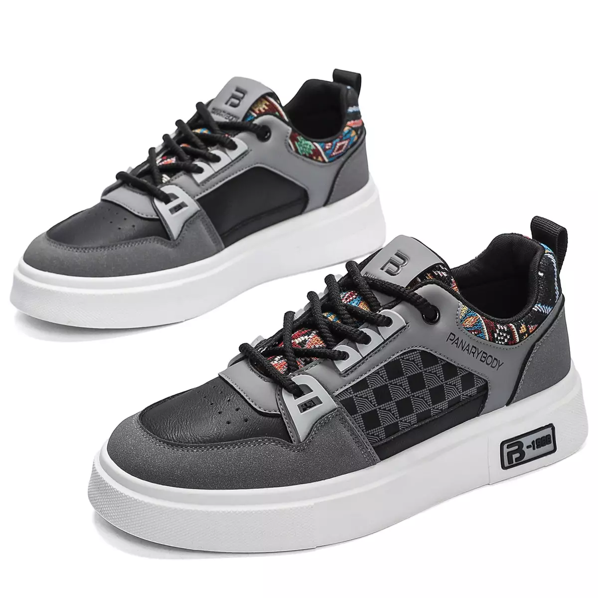 Sneakers Cowok Gaya Casual Kuliahan Sepatu Korean Style QN591