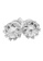 Elfi silver Elfi 925 Sterling Silver Royal Crown Fashion Earring SE63 EL186AC0RWR0MY_1
