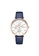 Solvil et Titus blue Interlude Women's Multi-Function Quartz in Silver White Dial and Blue Leather Strap 21854ACC4A5F9BGS_1