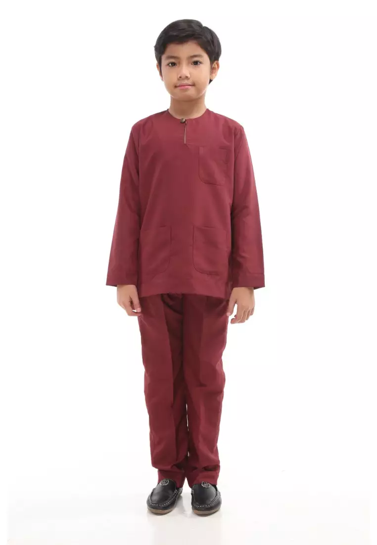 Baju Melayu Moden Teluk Belanga For Kids