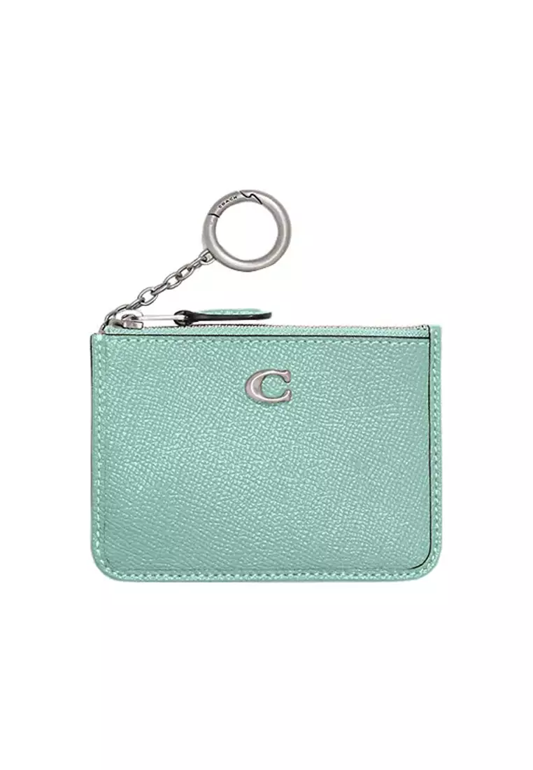 coach red women's wallet