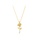 Glamorousky silver 925 Sterling Silver Plated Gold Fashion Elegant Rose Pendant with Necklace A16DFAC86B52C9GS_1