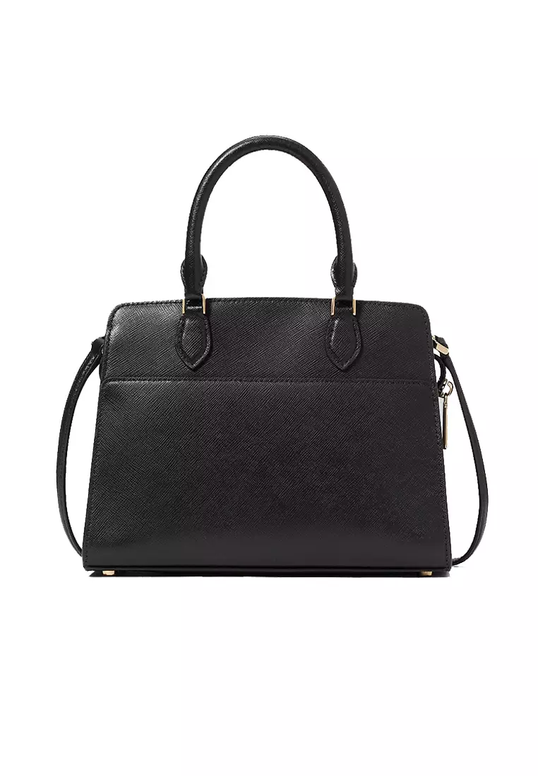 Calvin klein hudson hotsell saffiano leather satchel