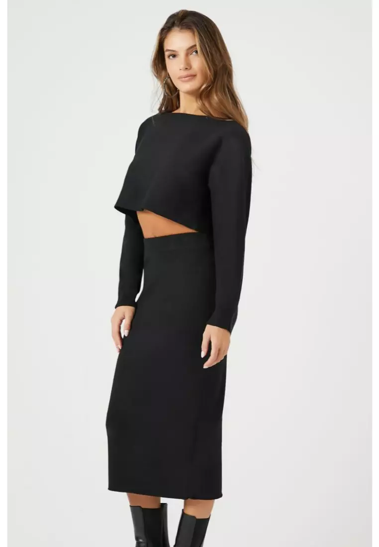 Sweater and skirt outlet outfit forever 21