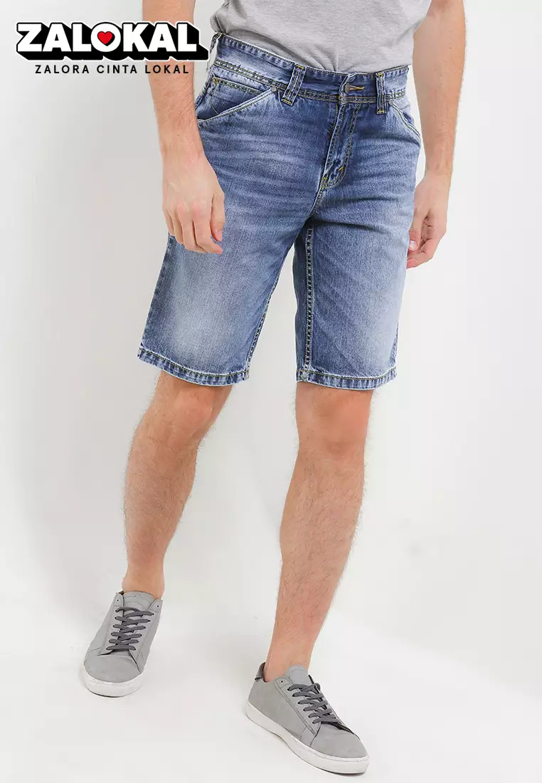 Celana Pendek Lee Blue Jean Shorts Jual Lois Jeans Fashion Shorts