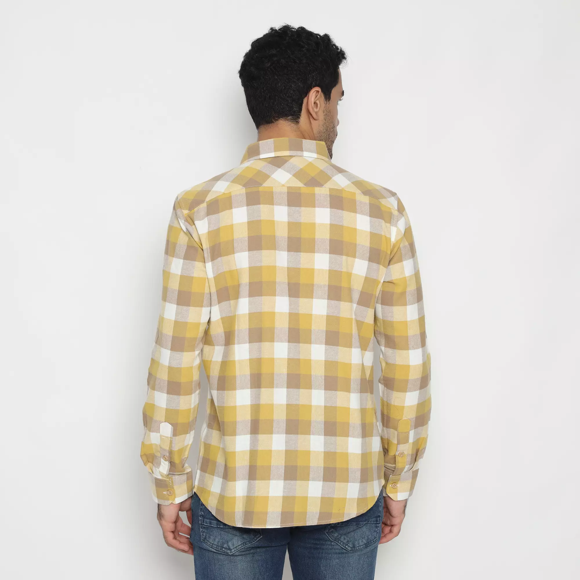 Platini Kemeja Flanel Pria Lengan Panjang Katun 76496