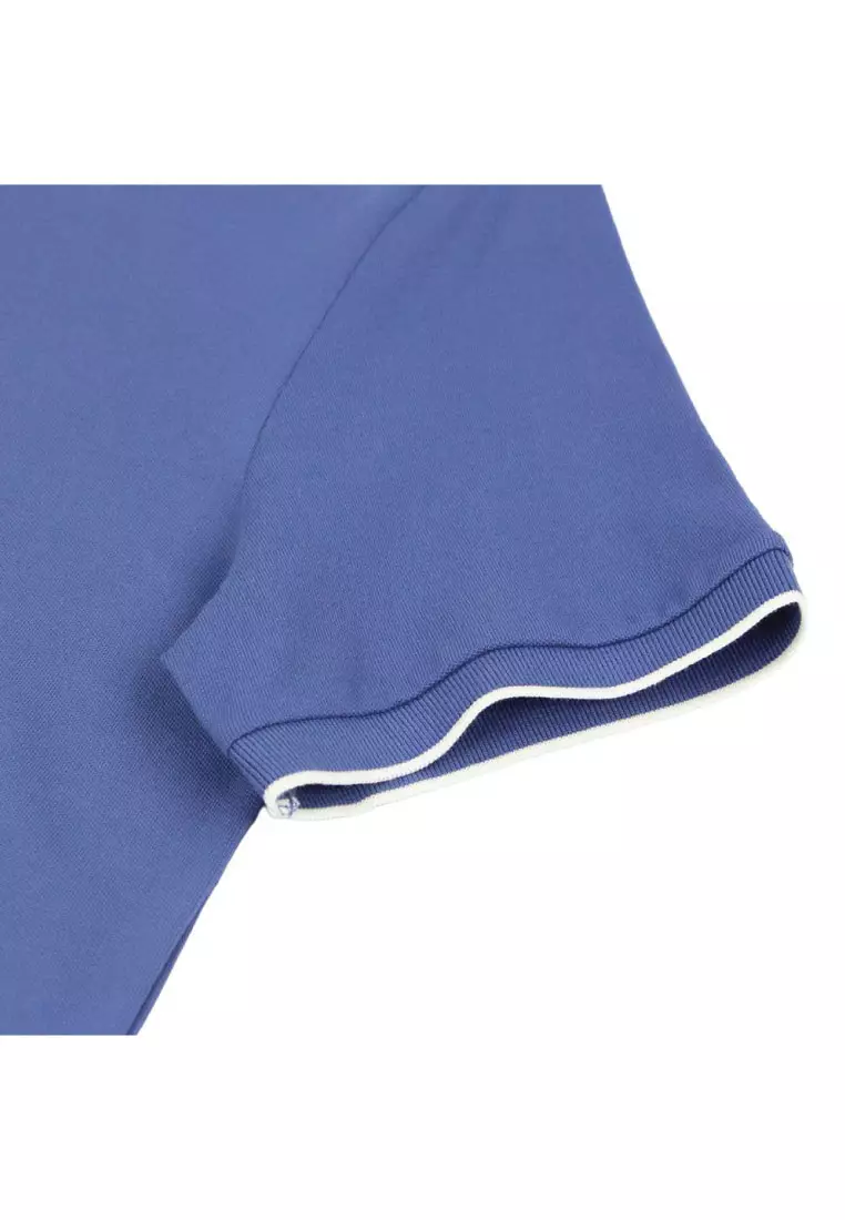 Men's Cotton Lycra Short Sleeve Slim Polo 01015018