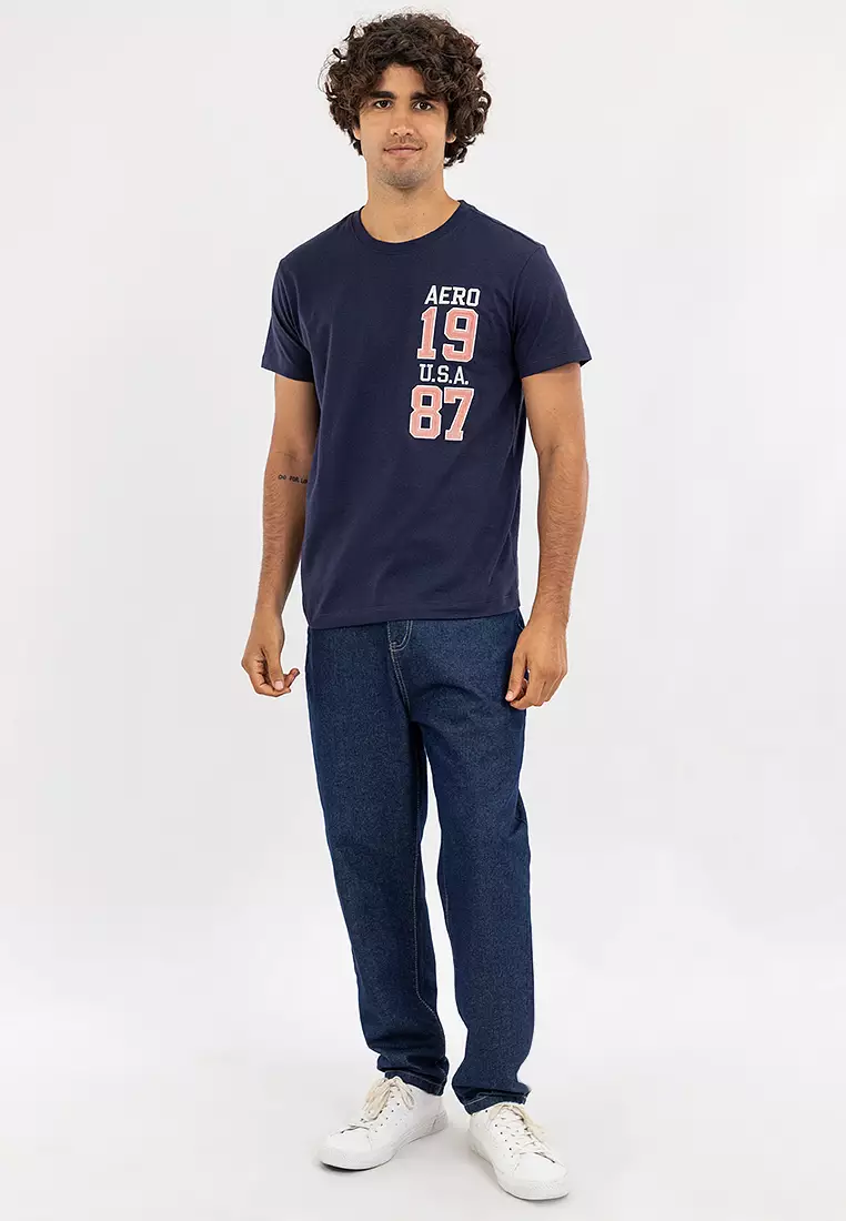 Men's Mood Indigo 1987 Applique Tee