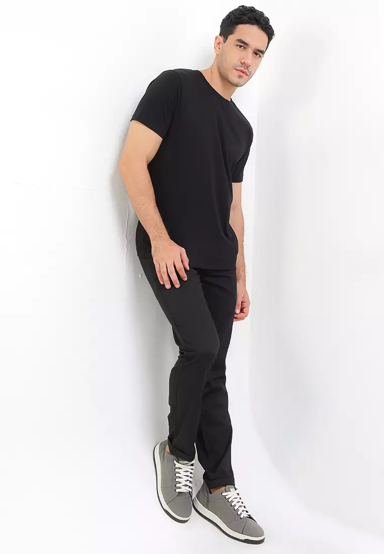 Round Neck Basic Short Sleeve Tee