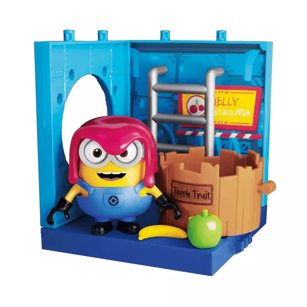 BLOKEES MINIONS PRECOOL 01 MINIFIGURE BOB THE FRUIT KEEPER - KUNING