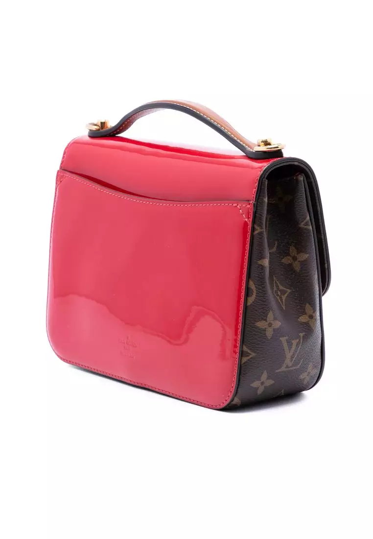 Pre-Loved Louis Vuitton Vernis Miroir Cherrywood Bb