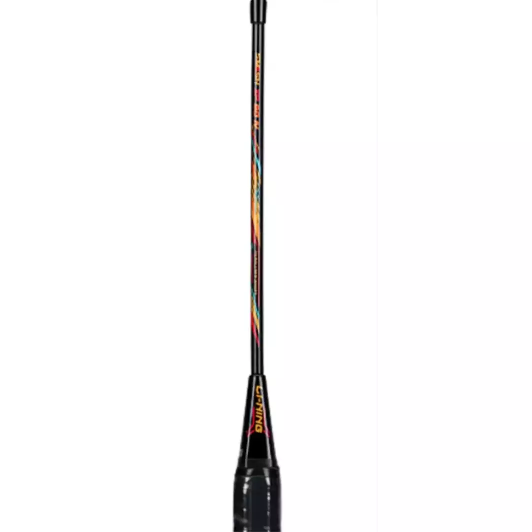 Li-Ning Badminton Racket XP 60 Black/Fire Red AYPU165-1 Bundle Head Cover