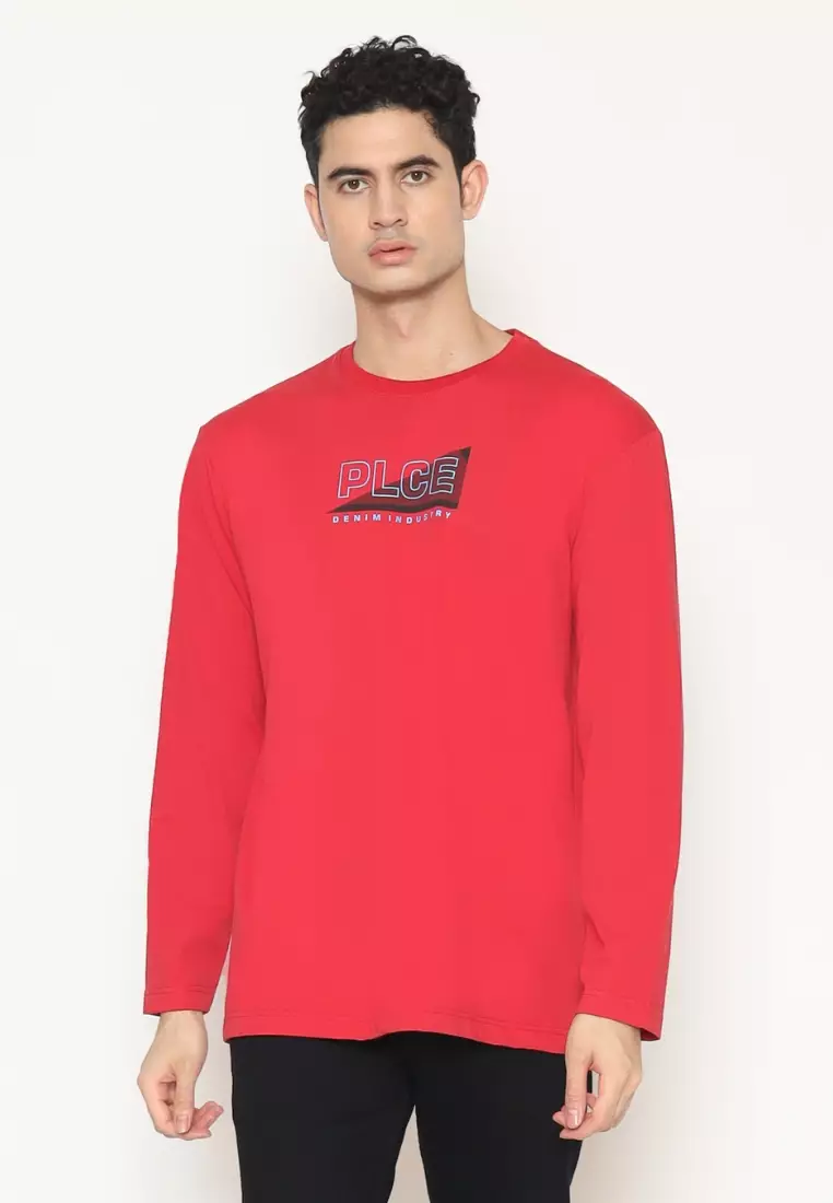 Buy 1 Get 1 T-Shirt Cotton Combed Lengan Panjang