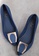 Twenty Eight Shoes blue VANSA Metal Ornament Waterproof Jelly Flats VSW-R519 2A1B9SH86FA635GS_3