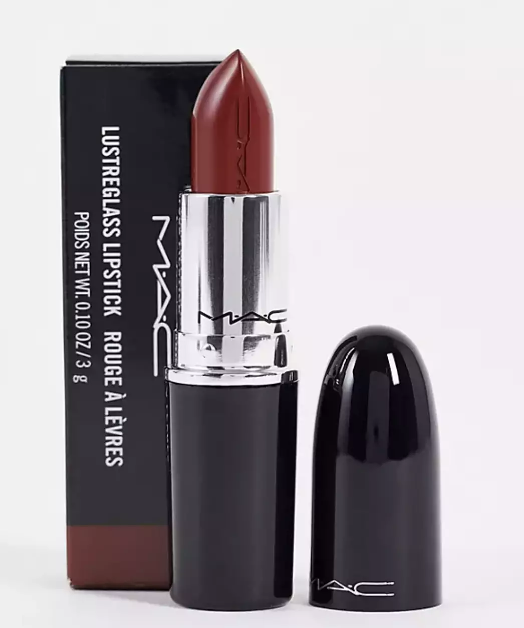 Mac Cosmetics Lustreglass Lipstick - Spice It Up! (Sheer-Shine Finish) (No Box)