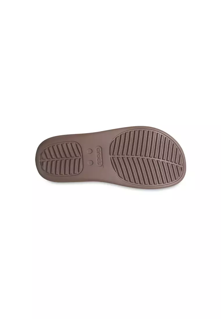 Women's Getaway Platform Beach Flip in Truffle