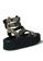 Rag & CO. gold Gladiator Platform Leather Sandal Rag & Co X 495CCSH6EDCD33GS_5