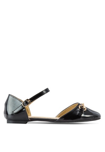 Play! Lucy Buckled Ankle Flats