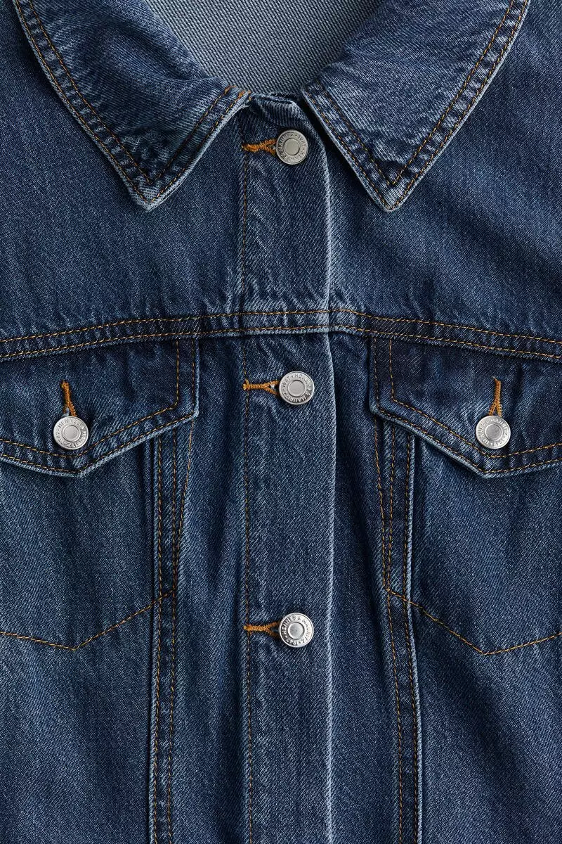 h and m denim shirt dress Denim blue Denim Shirt Dress for kids