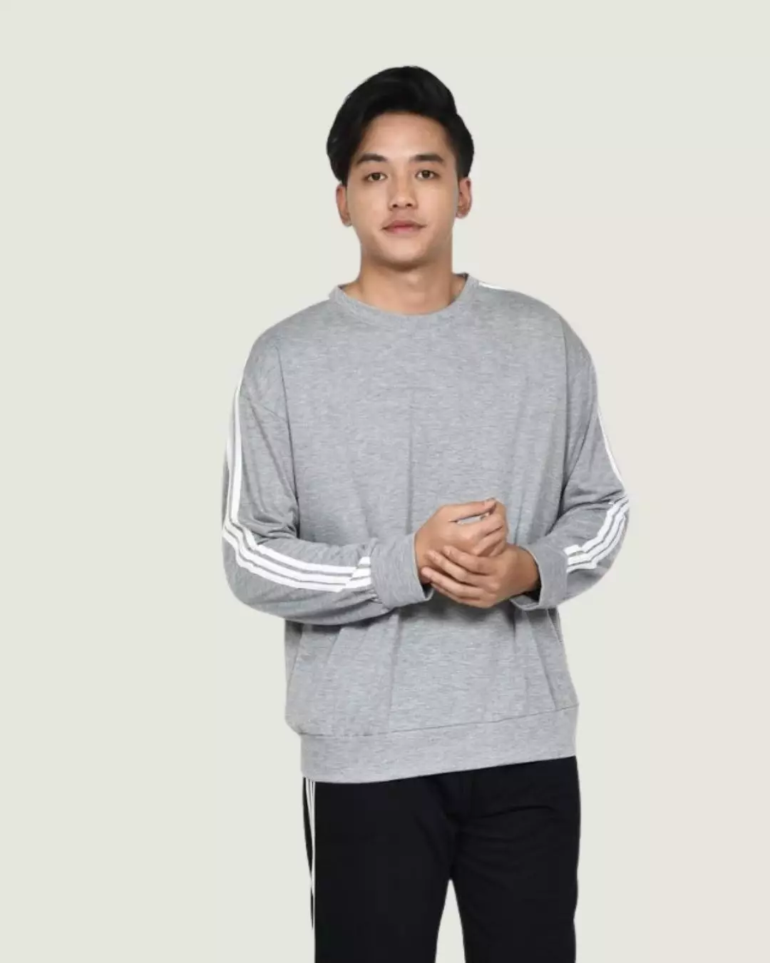 Sweater Pria - Knitted Basic ABU MUDA