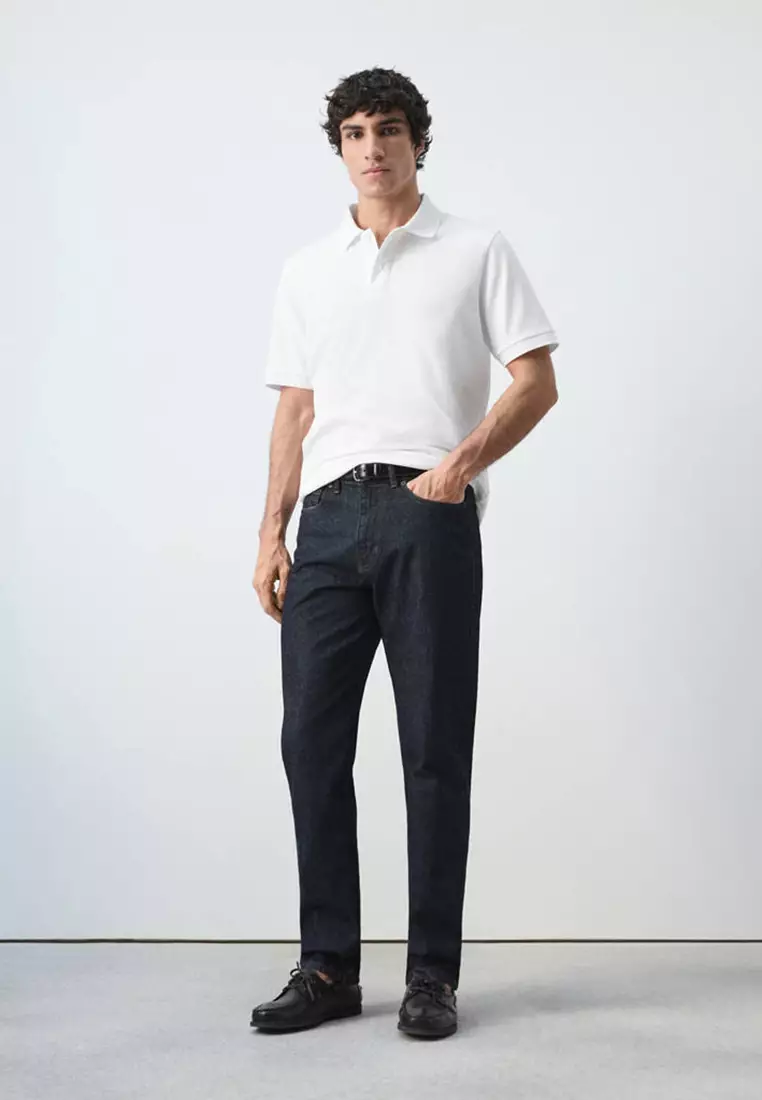 Regular-Fit Cotton Piqué Polo Shirt