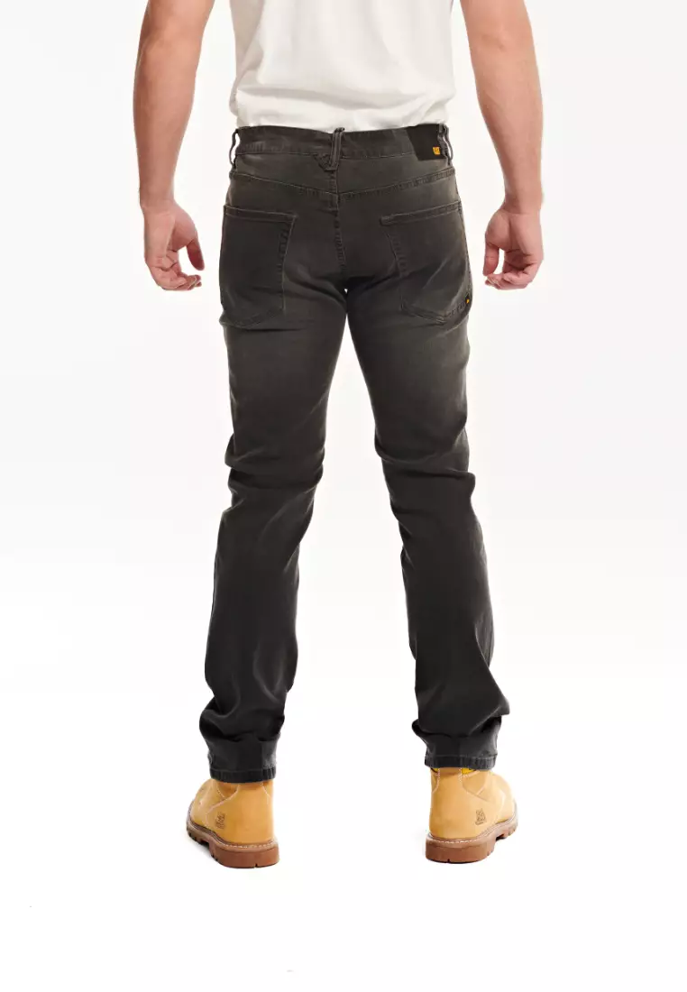 Caterpillar Men's NINETY EIGHT Slim Stretch Denim Jeans - Concrete Stone (2810290-13030)