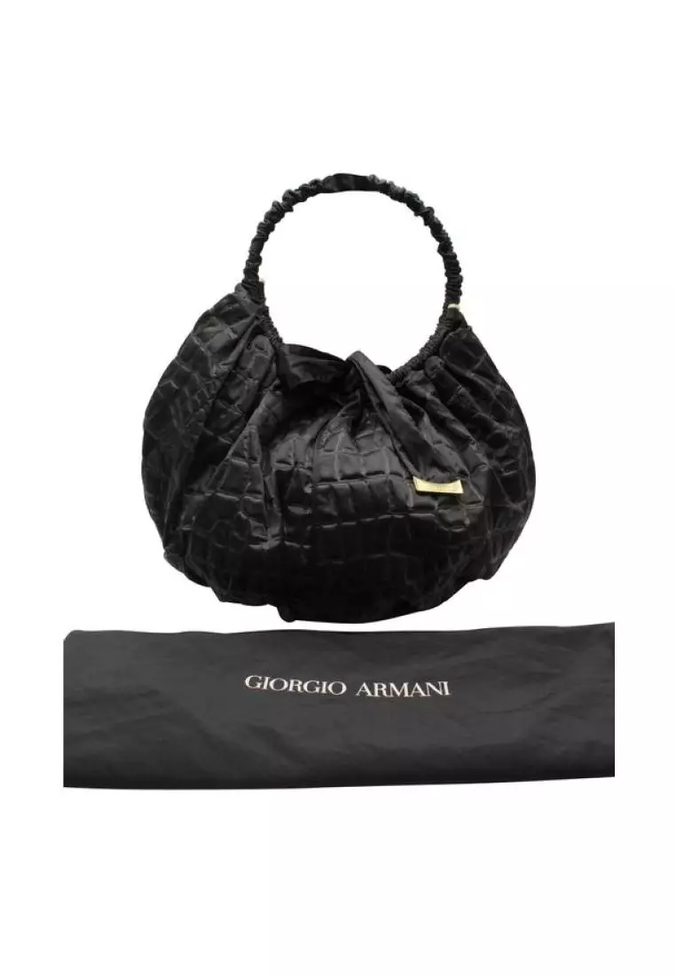 Giorgio armani best sale black bag