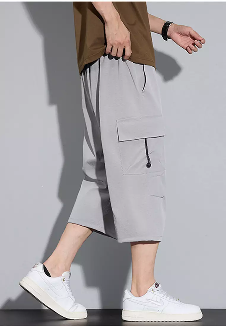 Casual Cropped Pants