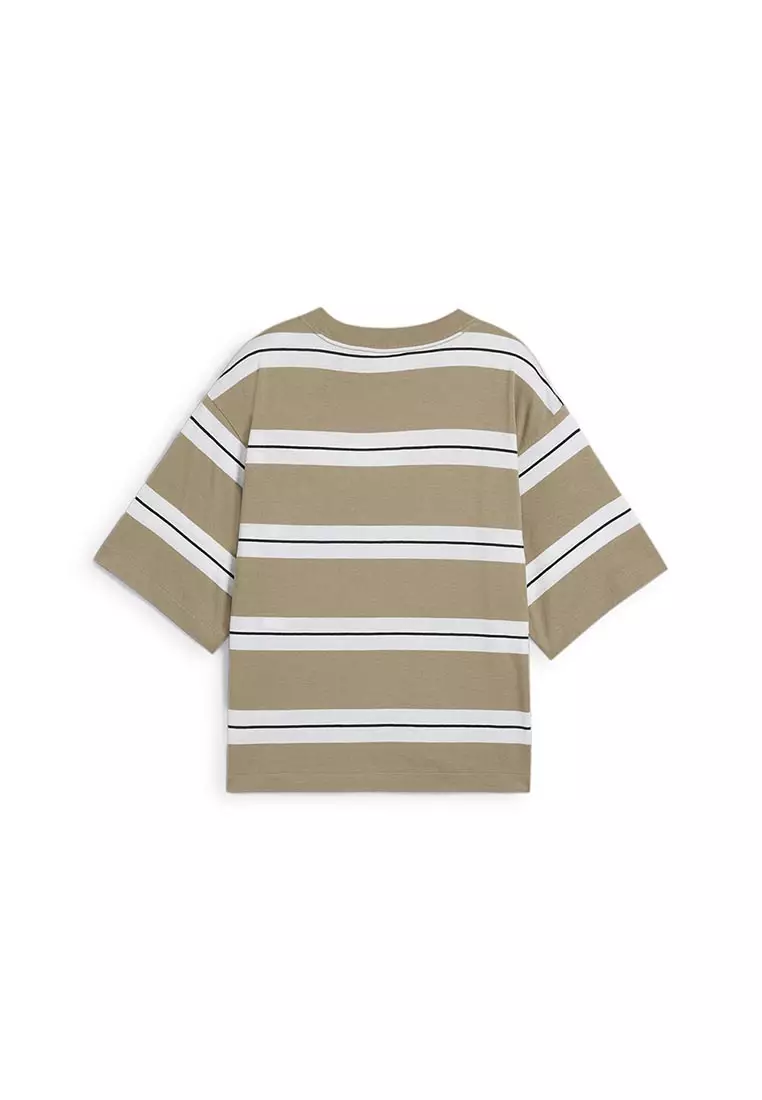 PUMA SQUAD Striped Tee Women