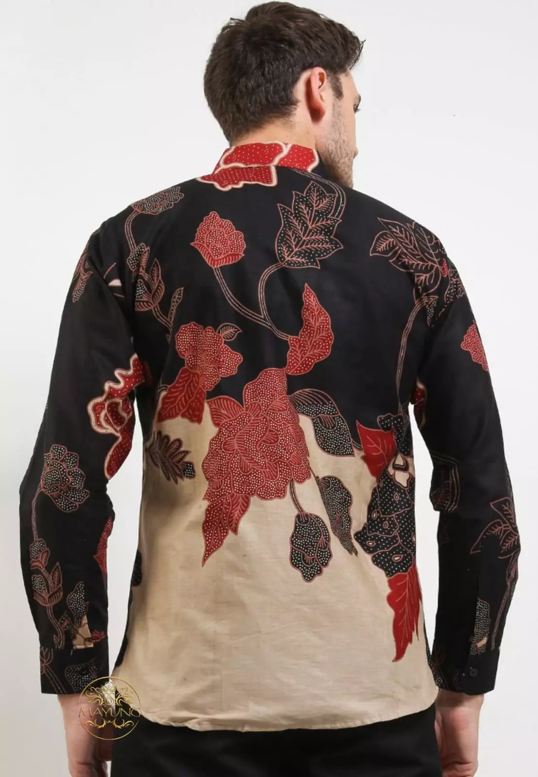 Mandevilla Item Kemeja Batik Premium Slimfit