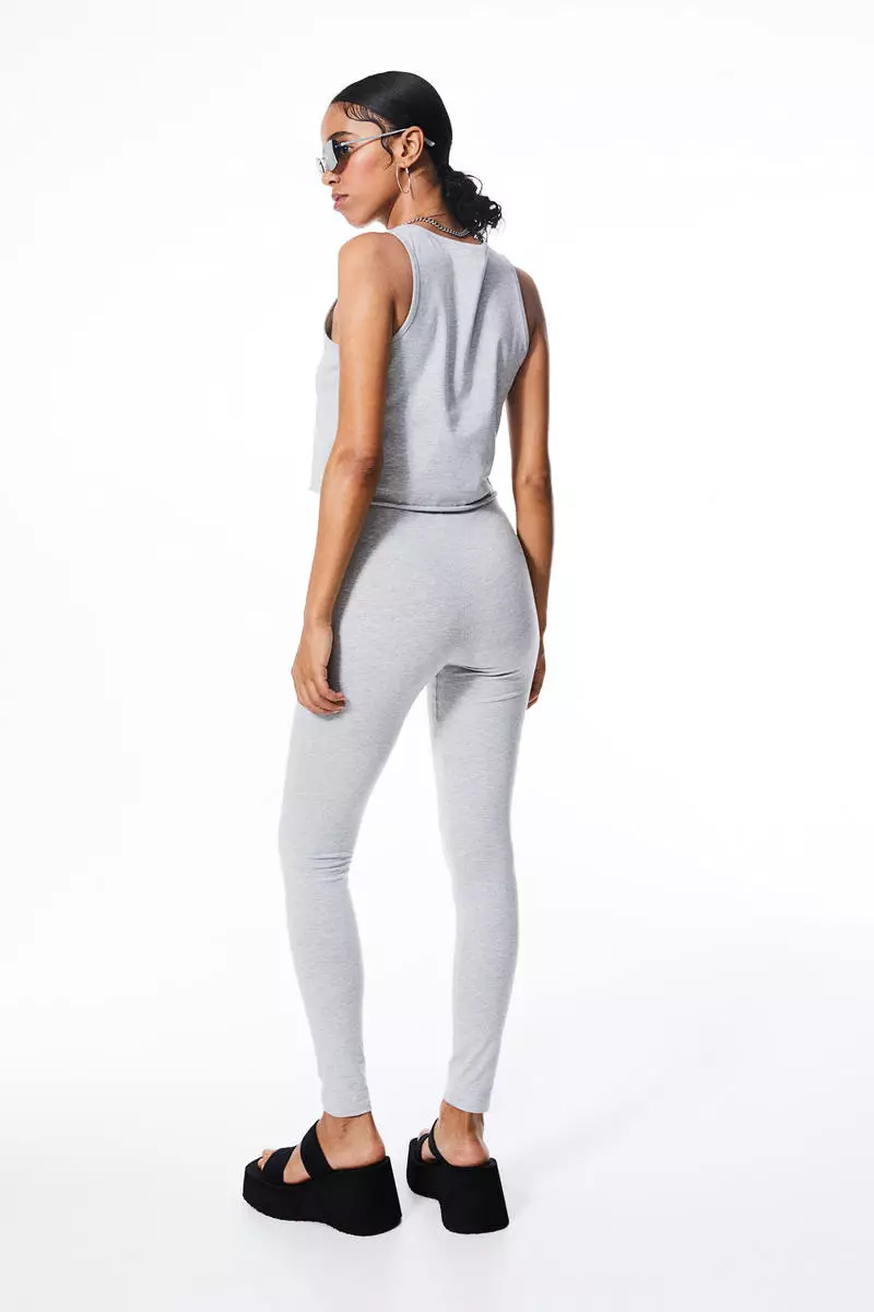 Buy H&M Cotton jersey leggings 2024 Online