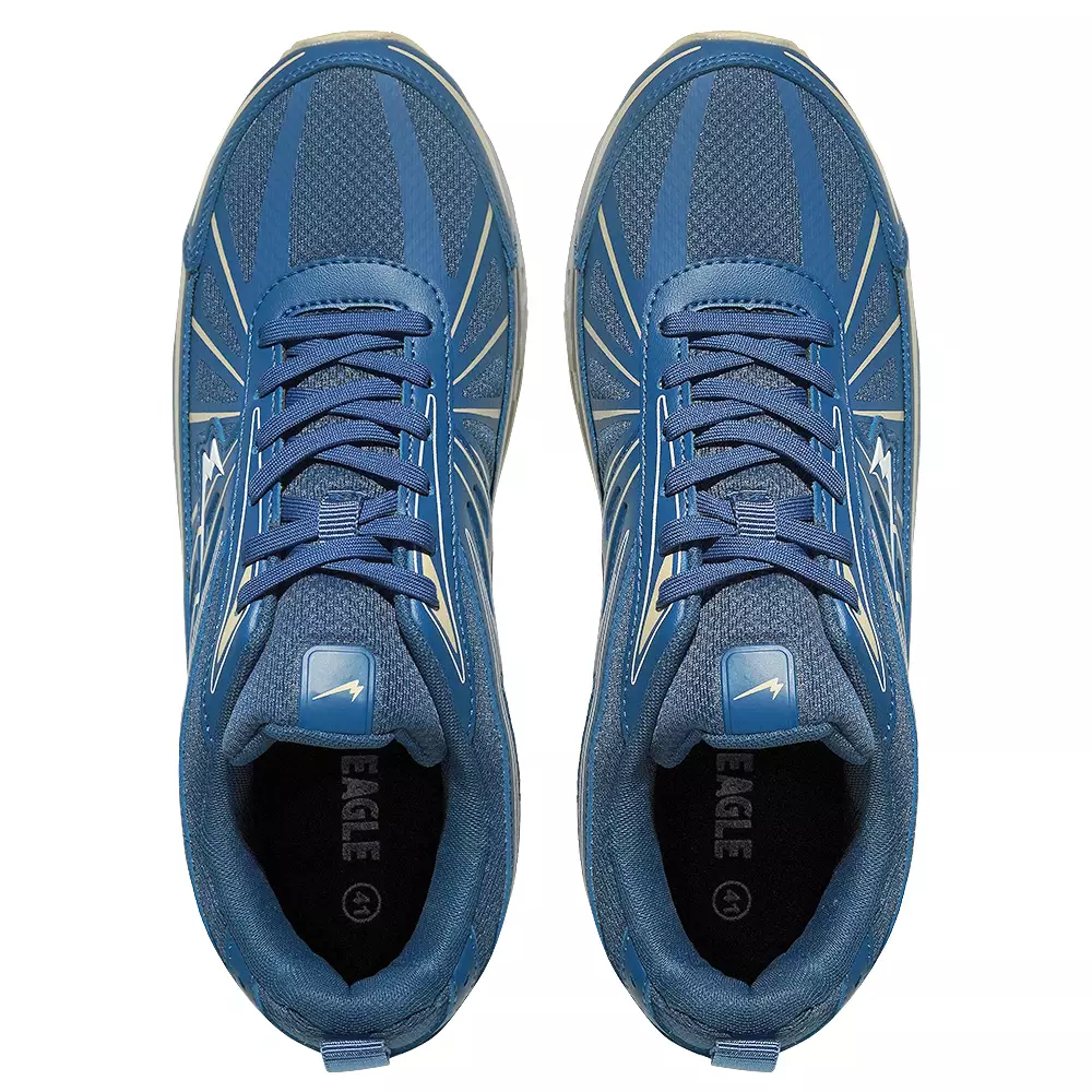 Eagle Sepatu Lari Vibe – BIRU TUA/KREM