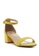 London Rag yellow Yellow Block Heel Suede Sandal 1D915SH4FA0E21GS_2