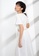 Origin by Zalora white Linen Flutter Sleeve Wrap Top 6F2FEAA7EFDD91GS_2