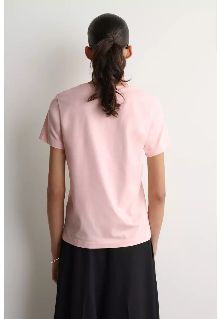 COTTON CREW-NECK T-SHIRT