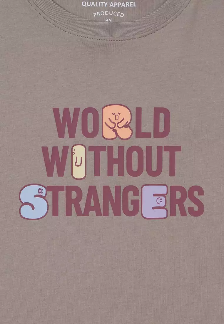 Women's WWS Boyfriend Fit Printed Tee