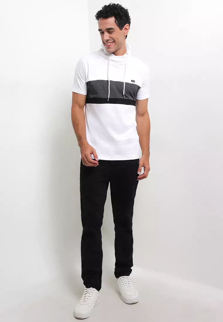 Ryusei Kaos Turtleneck Pria Nandito Shin CMB White