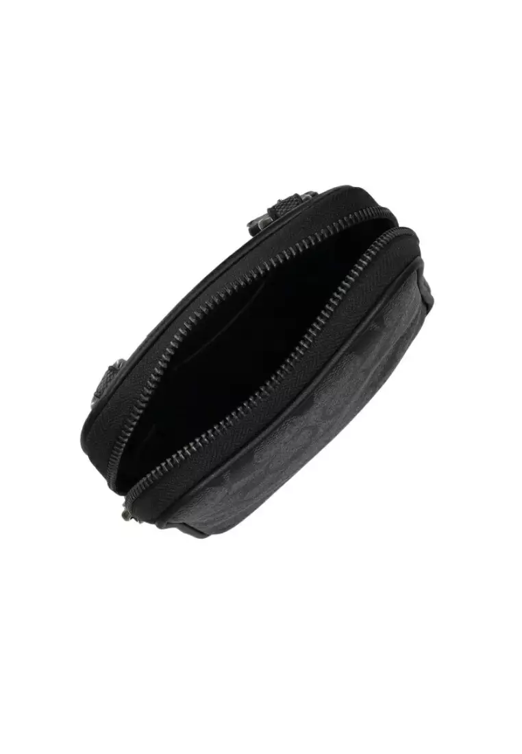 Coach 小號斜挎手袋 (CO912) – QB/Charcoal/Black