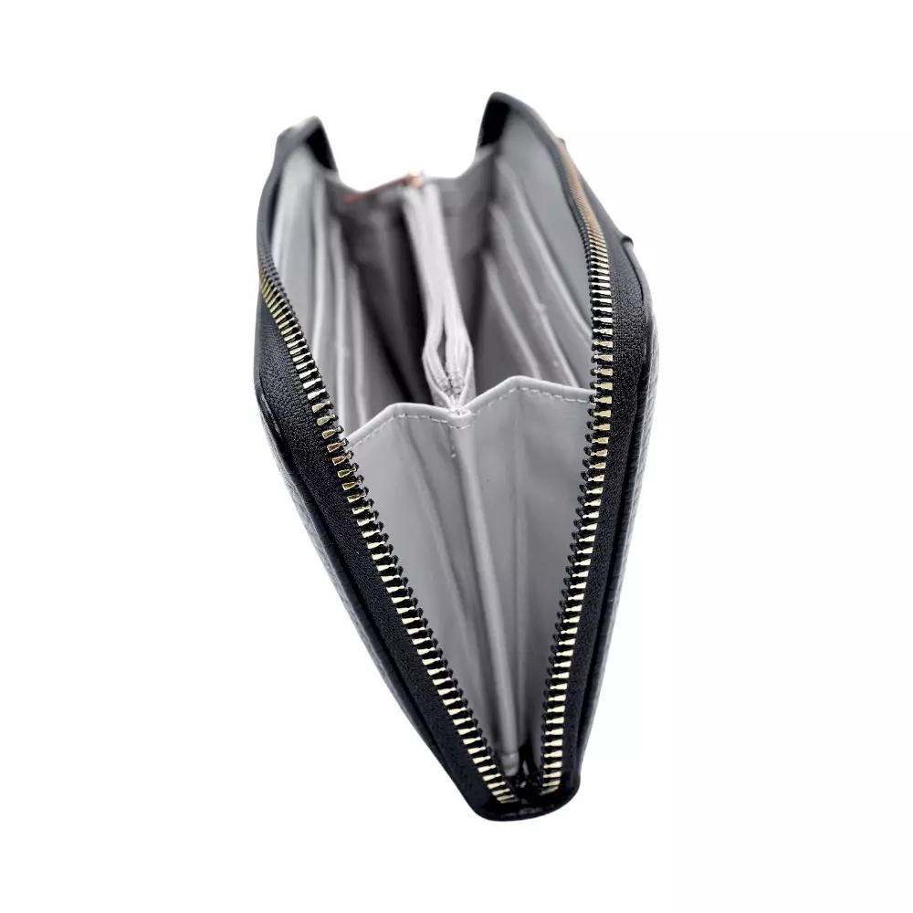 [THYS] THYS DOMPET PANJANG WANITA DENGAN ZIPPER - HITAM