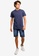 Abercrombie & Fitch navy Essential Crews T-Shirt 5AC6CAAAFBED52GS_7