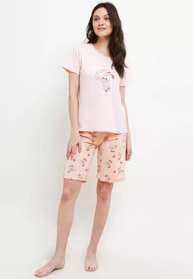 Pyjama Short Sleeve Short Pants Sleepwear